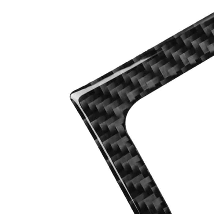 Auto Carbon Fiber Rücksitz Luftauslassverkleidung Dekorativer Aufkleber für Audi A6 2005-2011, Links- und Rechtsantrieb Universal – Bild 4