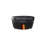 Auto Carbon Faser Deutsche Flagge Farbe Torpfosten Dekorativer Aufkleber für Audi A6 2005-2011, Links- und Rechtsantrieb Universal – Bild 2