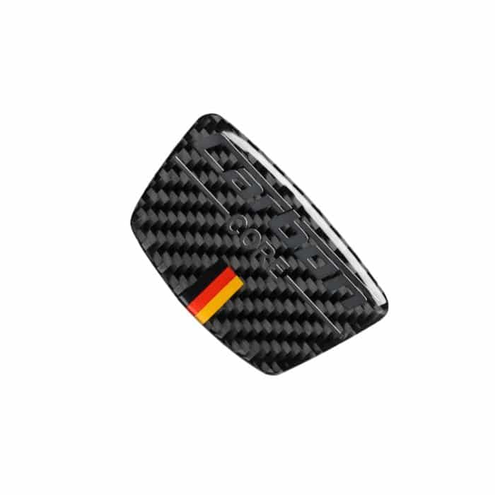 Auto Carbon Faser Deutsche Flagge Farbe Torpfosten Dekorativer Aufkleber für Audi A6 2005-2011, Links- und Rechtsantrieb Universal – Bild 3