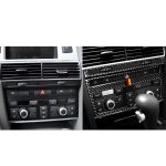 Auto Carbon Faser Deutsche Flagge Farbe Klimaanlage CD Panel Dekorativer Aufkleber für Audi A6 2005-2011, Links- und Rechtsantrieb Universal – Bild 7