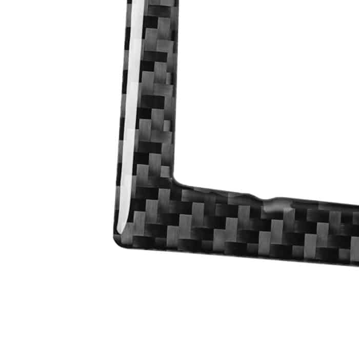 Auto Carbon Fiber Solid Color Klimaanlage CD Panel Dekorativer Aufkleber für Audi A6 2005-2011, Links- und Rechtsantrieb Universal – Bild 3