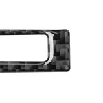 Auto Carbon Fiber Solid Color Klimaanlage CD Panel Dekorativer Aufkleber für Audi A6 2005-2011, Links- und Rechtsantrieb Universal – Bild 4