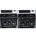 Auto Carbon Fiber Solid Color Klimaanlage CD Panel Dekorativer Aufkleber für Audi A6 2005-2011, Links- und Rechtsantrieb Universal – Bild 7