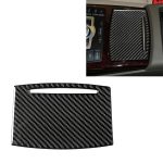 Auto Carbon Fiber Water Cup Cover Dekorativer Aufkleber für Audi A6 2005-2011, Links- und Rechtsantrieb Universal