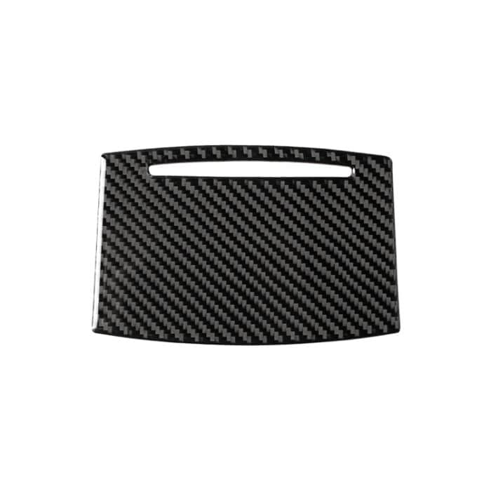Auto Carbon Fiber Water Cup Cover Dekorativer Aufkleber für Audi A6 2005-2011, Links- und Rechtsantrieb Universal – Bild 2