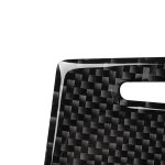 Auto Carbon Fiber Water Cup Cover Dekorativer Aufkleber für Audi A6 2005-2011, Links- und Rechtsantrieb Universal – Bild 4