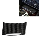 Auto Carbon Fiber Storage Cover Dekorativer Aufkleber für Audi A6 2005-2011, Rechtslenker