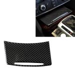 Auto Carbon Fiber Storage Cover Dekorativer Aufkleber für Audi A6 2005-2011, Linkslenker