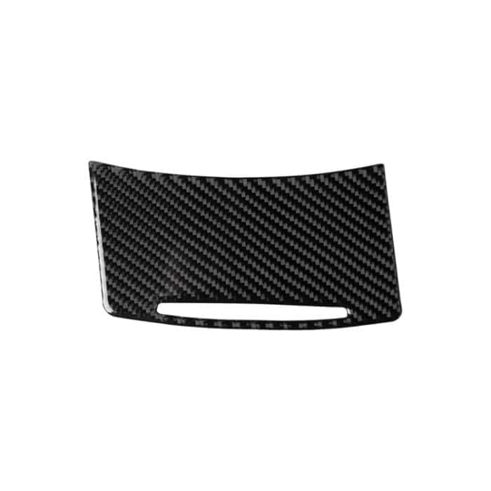 Auto Carbon Fiber Storage Cover Dekorativer Aufkleber für Audi A6 2005-2011, Linkslenker – Bild 2