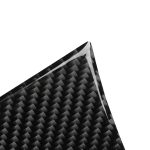Auto Carbon Fiber Storage Cover Dekorativer Aufkleber für Audi A6 2005-2011, Linkslenker – Bild 3