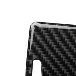 Auto Carbon Fiber Storage Cover Dekorativer Aufkleber für Audi A6 2005-2011, Linkslenker – Bild 4