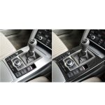 Auto Carbon Faser Schaltposition + Seitenwand dekorativer Aufkleber für Audi A6 2005-2011, Rechtsantrieb, hohe Konfiguration – Bild 7
