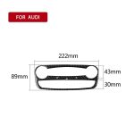 Auto Carbon Fiber Leselampe Dekorativer Aufkleber für Audi TT 8n 8J MK123 TTRS 2008-2014, Links- und Rechtsantrieb Universal – Bild 6