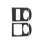 Auto Carbon Fiber Glass Lifter Panel Dekorativer Aufkleber für Audi TT 8n 8J MK123 TTRS 2008-2014, Linksantrieb – Bild 2