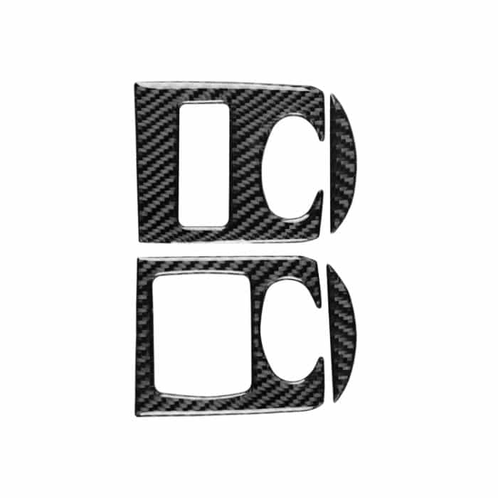 Auto Carbon Fiber Glass Lifter Panel Dekorativer Aufkleber für Audi TT 8n 8J MK123 TTRS 2008-2014, Linksantrieb – Bild 2