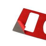 Auto Carbon Fiber Glass Lifter Panel Dekorativer Aufkleber für Audi TT 8n 8J MK123 TTRS 2008-2014, Linksantrieb – Bild 5