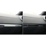 Auto Carbon Faser Beifahrersitz Dekorleiste für Audi TT 8n 8J MK123 TTRS 2008-2014, Linkslenker – Bild 7