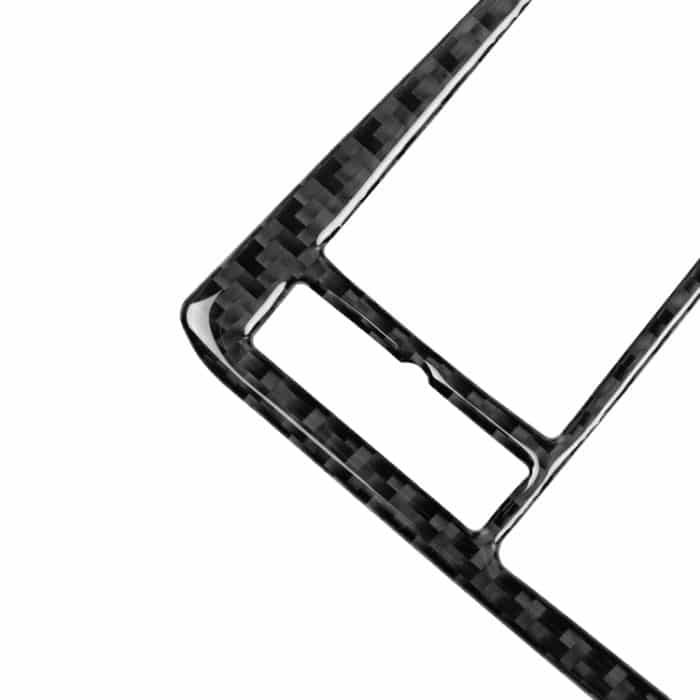 Auto Carbon Fiber Klimaanlage CD Panel Dekorativer Aufkleber für Audi TT 8n 8J MK123 TTRS 2008-2014, Links- und Rechtsantrieb Universal, A Style – Bild 3