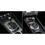 Auto Carbon Fiber Gear Shift Panel Dekorativer Aufkleber für Audi TT 8n 8J MK123 TTRS 2008-2014, Linksantrieb – Bild 7