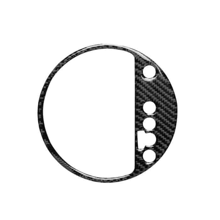 Auto Carbon Fiber Gear Shift Position Panel Dekorativer Aufkleber für Audi TT 8n 8J MK123 TTRS 2008-2014, Rechtsantrieb – Bild 2