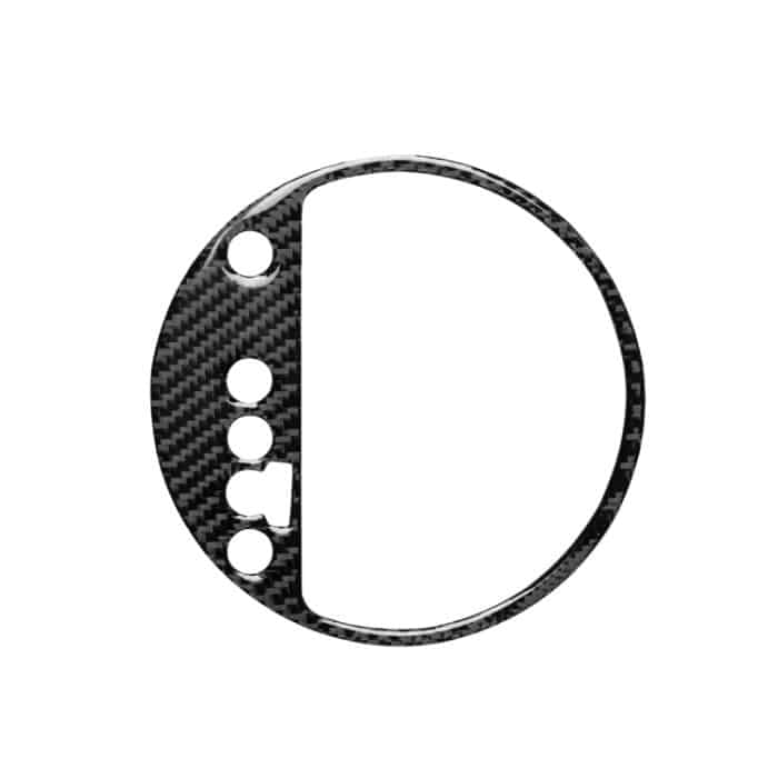 Auto Carbon Fiber Gear Shift Position Panel Dekorativer Aufkleber für Audi TT 8n 8J MK123 TTRS 2008-2014, Linksantrieb – Bild 2