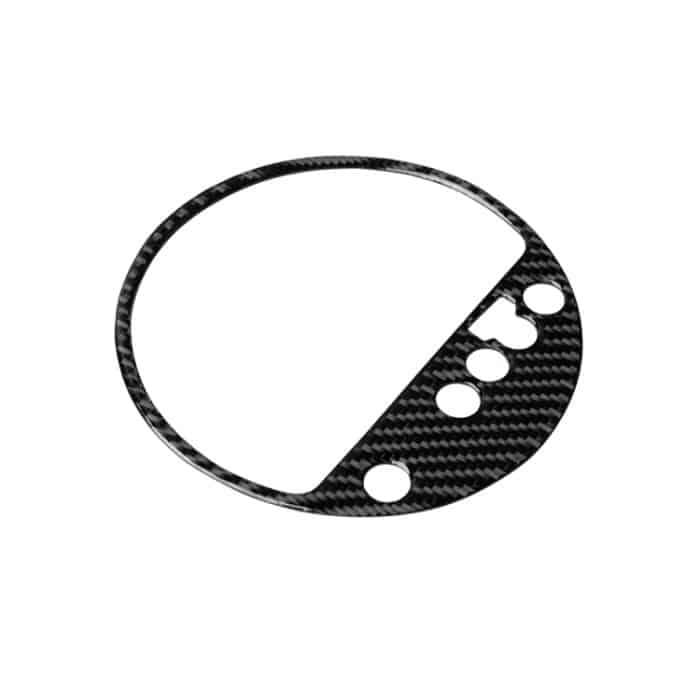 Auto Carbon Fiber Gear Shift Position Panel Dekorativer Aufkleber für Audi TT 8n 8J MK123 TTRS 2008-2014, Linksantrieb – Bild 4