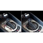 Auto Carbon Fiber Gear Shift Position Panel Dekorativer Aufkleber für Audi TT 8n 8J MK123 TTRS 2008-2014, Linksantrieb – Bild 7