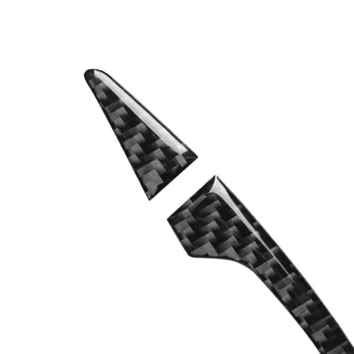 4 PCS Car Carbon Fiber Tür Außengriff Dekorativer Aufkleber für Audi A3 2014-2019, Links- und Rechtsantrieb Universal – Bild 3