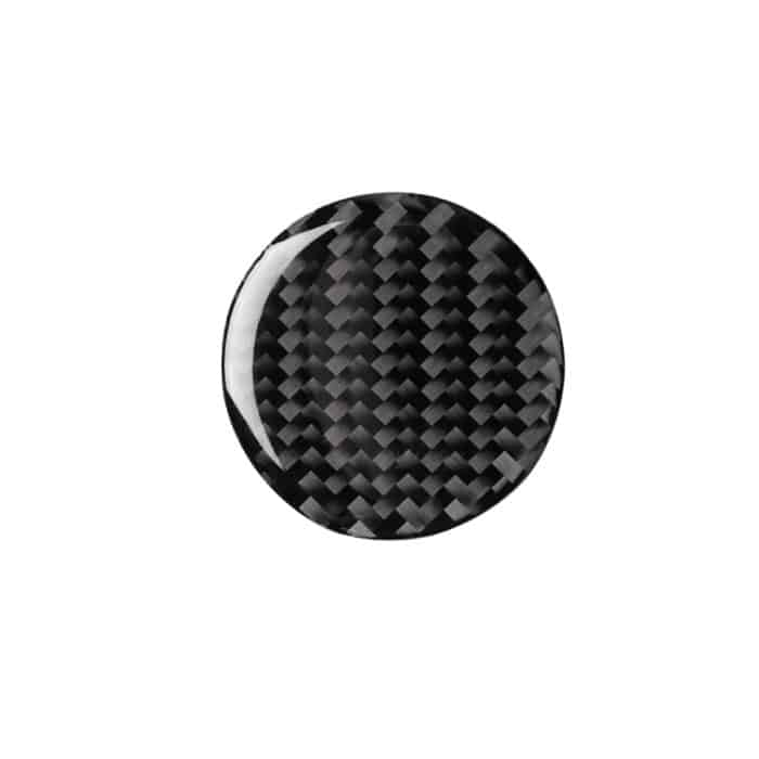 Auto Carbon Fiber Central Control Knob Dekorativer Aufkleber für Audi A3 / A4L 2014-2019, Links- und Rechtsantrieb Universal – Bild 2