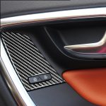 4 PCS Car Carbon Fiber Window Lifting Button Dekorative Aufkleber für Volvo V60 / XC60 2010-2017 / S60 2010-2018, Rechtslenker – Bild 6