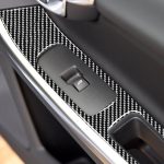 4 PCS Car Carbon Fiber Window Lifting Panel Dekorative Aufkleber für Volvo V60 2010-2017 / S60 2010-2018, Links- und Rechtsantrieb Universal – Bild 6