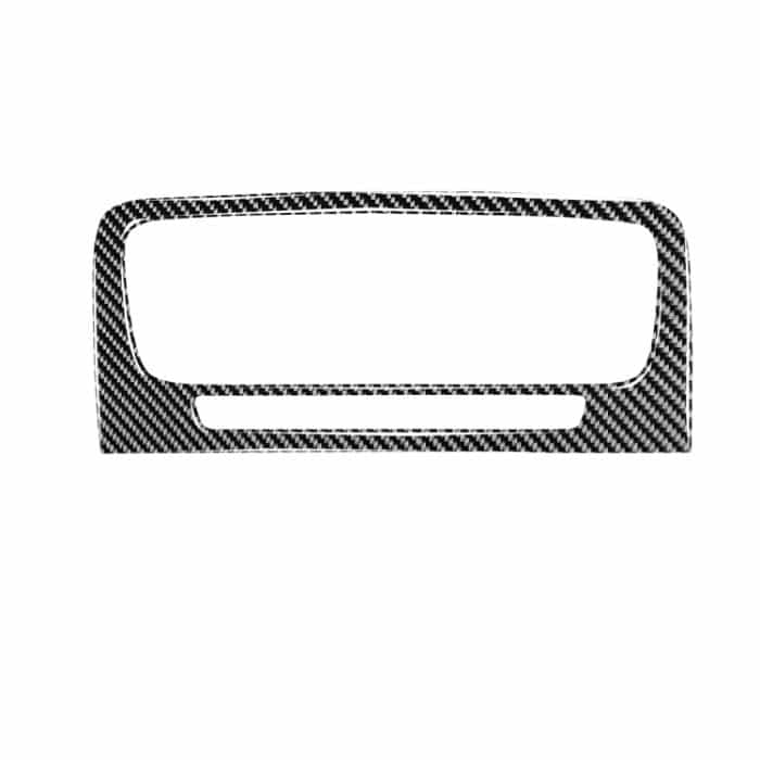 Auto Carbon Fiber Central Control Luftauslass Dekorative Aufkleber für Volvo V60 2010-2017 / S60 2010-2018, Links- und Rechtsantrieb Universal – Bild 2