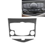 Auto Carbon Fiber CD Panel dekorative Aufkleber für Chevrolet Cruze 2009-2015, Links- und Rechtsantrieb Universal