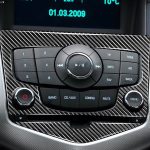 Auto Carbon Fiber CD Panel dekorative Aufkleber für Chevrolet Cruze 2009-2015, Links- und Rechtsantrieb Universal – Bild 6