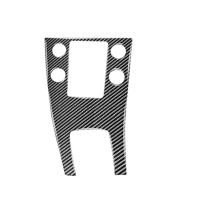Auto Carbon Fiber Central Control Panel Dekorative Aufkleber für Volvo V60 2010-2017 / S60 2010-2018, Linksantrieb – Bild 2