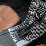 Auto Carbon Fiber Central Control Panel Dekorative Aufkleber für Volvo V60 2010-2017 / S60 2010-2018, Rechtslenker – Bild 6