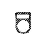 Car Carbon Fiber Getriebeknopf Dekorative Aufkleber für Jaguar F-Pace X761 XE X760 XF X260 XJ 2016-2020, linke und rechte Antrieb universell – Bild 2