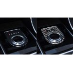 Car Carbon Fiber Getriebeknopf Dekorative Aufkleber für Jaguar F-Pace X761 XE X760 XF X260 XJ 2016-2020, linke und rechte Antrieb universell – Bild 6