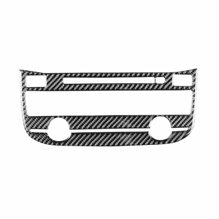 Car Carbon Faser Klimaanlage Dekorative Aufkleber für Jaguar F-Pace X761 XE X760 XF X260 2016-2020, linke und rechte Antrieb universell – Bild 2