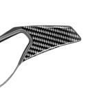 2 PCS Car Carbon Lenkradpaddel dekorative Aufkleber für Jaguar F-PACE X761 XE X760 XF X260 2016-2020, Links- und Rechtsantrieb Universal – Bild 3