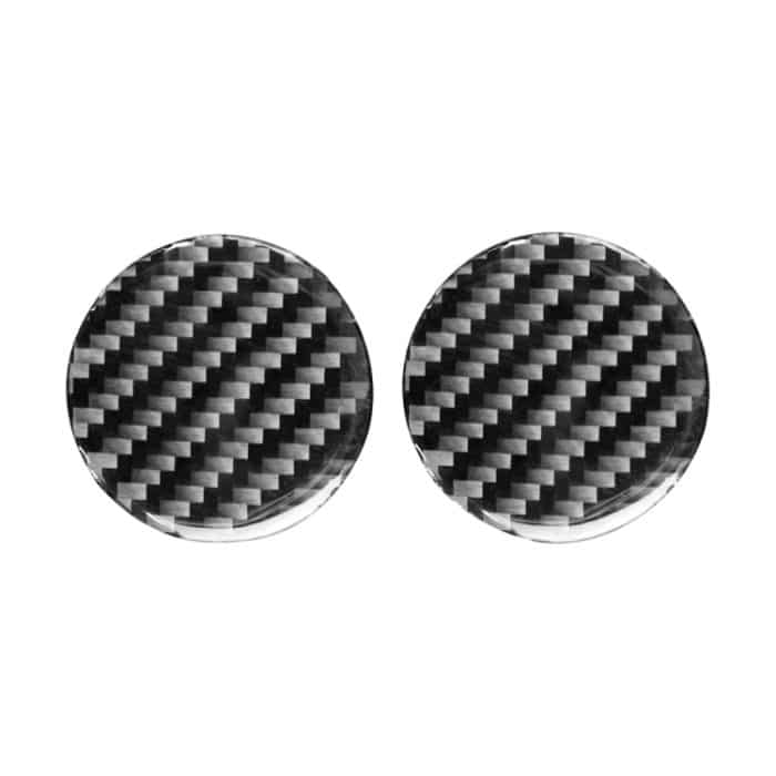 Auto Carbon Faser Wasserbecherhalter Matte für Land Rover Discovery 4 2010-2016, Links- und Rechtsantrieb Universal – Bild 2