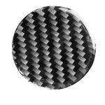 Auto Carbon Faser Wasserbecherhalter Matte für Land Rover Discovery 4 2010-2016, Links- und Rechtsantrieb Universal – Bild 3