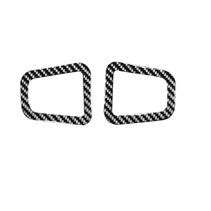 Auto Carbon Fiber Dashboard Air Outlet Dekorativer Aufkleber für Land Rover Discovery 4 2010-2016, Links- und Rechtsantrieb Universal – Bild 2