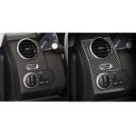 Auto Carbon Fiber Central Control Seite Luftauslass Dekorativer Aufkleber für Land Rover Discovery 4 2010-2016, Linksantrieb – Bild 7