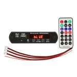 Auto 12V Audio MP3 Player Decoder Board FM Radio TF Karte USB AUX, mit Bluetooth / Fernbedienung