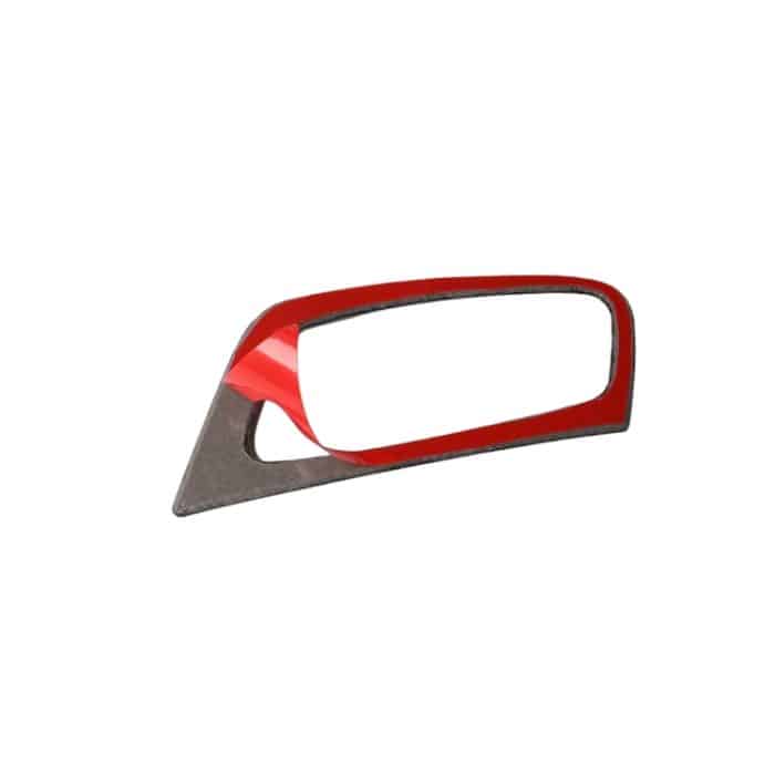 Auto Carbon Fiber Solid Color Key Hole Dekorativer Aufkleber für BMW E70 X5 / E71 X6 2009-2013, Linkslenker – Bild 3