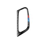 Auto Carbon Fiber Tricolor Key Hole Dekorativer Aufkleber für BMW E70 X5 / E71 X6 2009-2013, Linkslenker