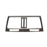 Auto Carbon Fiber Solid Color Heckauslass Auslass Dekorativer Aufkleber für BMW E70 X5 / E71 X6 2009-2013, Links- und Rechtsantrieb Universal