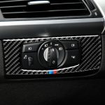 Auto Carbon Fiber Tricolor Scheinwerfer Dekorative Aufkleber für BMW E70 X5 / E71 X6 2008-2013, Linksantrieb – Bild 7