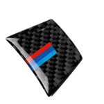 Auto Carbon Fiber Tricolor Lenkrad Dekorativer Aufkleber für BMW E70 X5 / E71 X6 2008-2013, Links- und Rechtsantrieb Universal